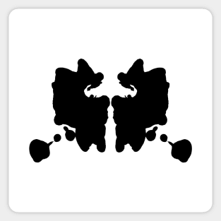 Rorschach - Inkblot test #12 Sticker